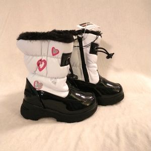 totes kids girls waterproof boots